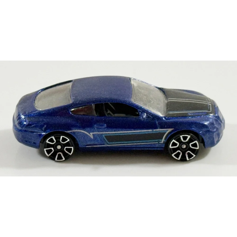 Hot Wheels Bentley Continental Supersports Kids 1:64 Blue Diecast Race Car